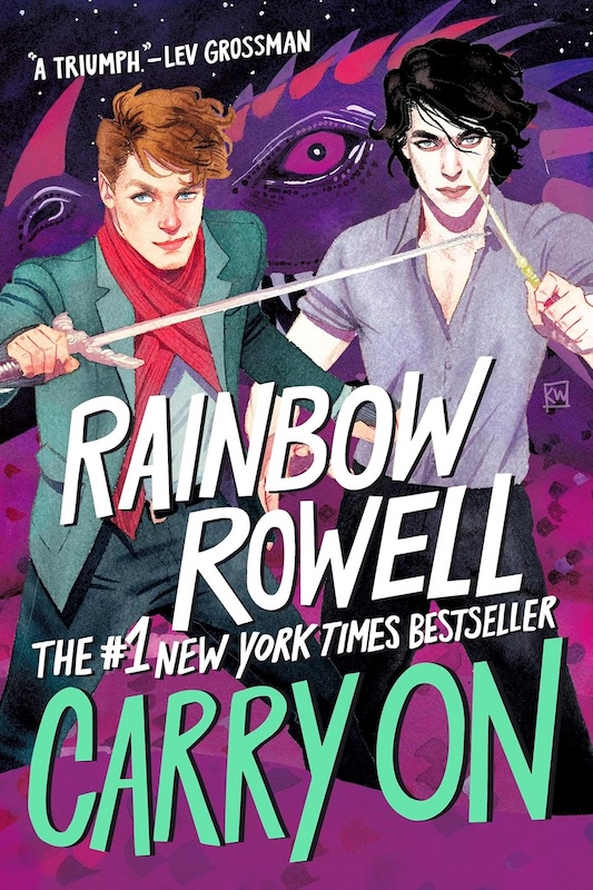 Book cover for Carry On by Rainbow Rowell
