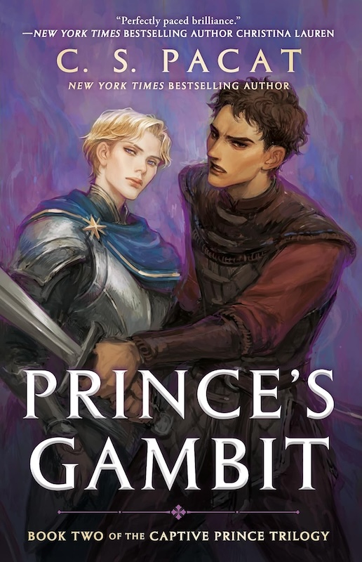 Book cover for Prince’s Gambit: The Captive Prince Trilogy Book 2 by C.S. Pacat