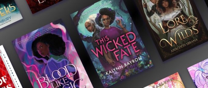 A selection of book covers featuring black main characters written by black female authors.