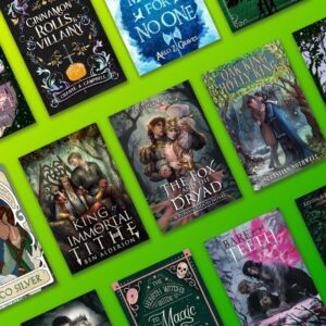 A selection of book covers featuring Queer Fae Folk books