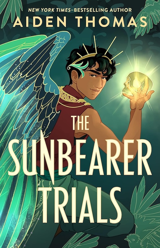 Book cover for The Sunbearer Trials by Aiden Thomas