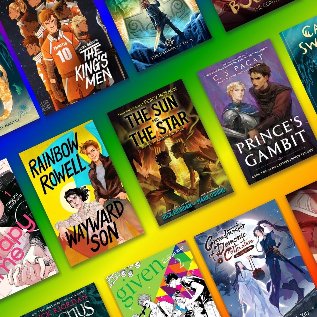 A selection of book covers featuring Kat Vancil’s favorite Queer books from the last decade.