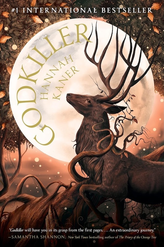 Book cover for Godkiller by Hannah Kaner