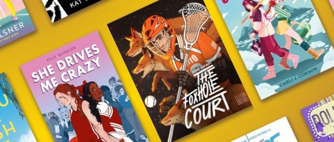 A selection of book covers featuring Queer sports stories