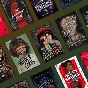 A selection of book covers featuring Queer Dark Academia books