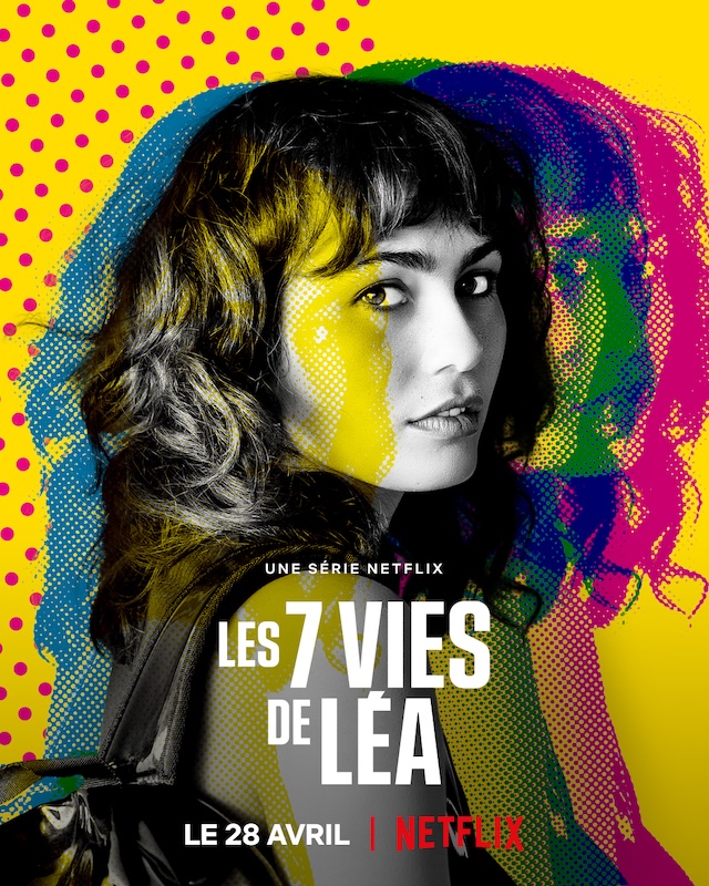 Poster for The 7 Lives of Léa (Les 7 Vies de Léa) by Charlotte Sanson