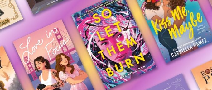 A selection of book covers featuring Sapphic books with female main characters