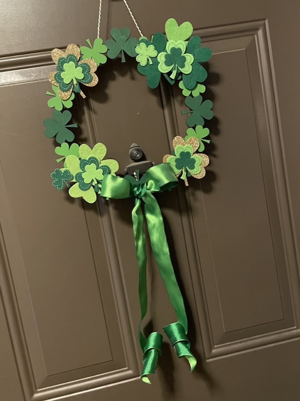 St. Patrick’s Day wreath