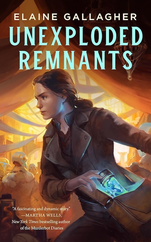 Book cover for Unexploded Remnants by Elaine Gallagher