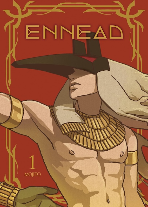 book cover for ENNEAD: Volume 1 - Mature Hardcover Edition by Mojito