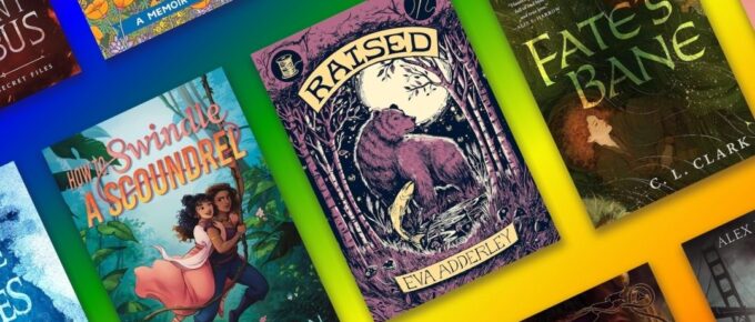 A selection of book covers featuring indie SF Bay Area Queer books and comics