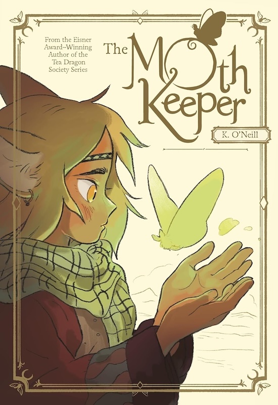 Book cover for The Moth Keeper by K. O'Neill