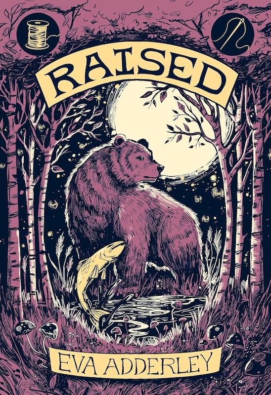 Book cover for Raised by Eva Adderley
