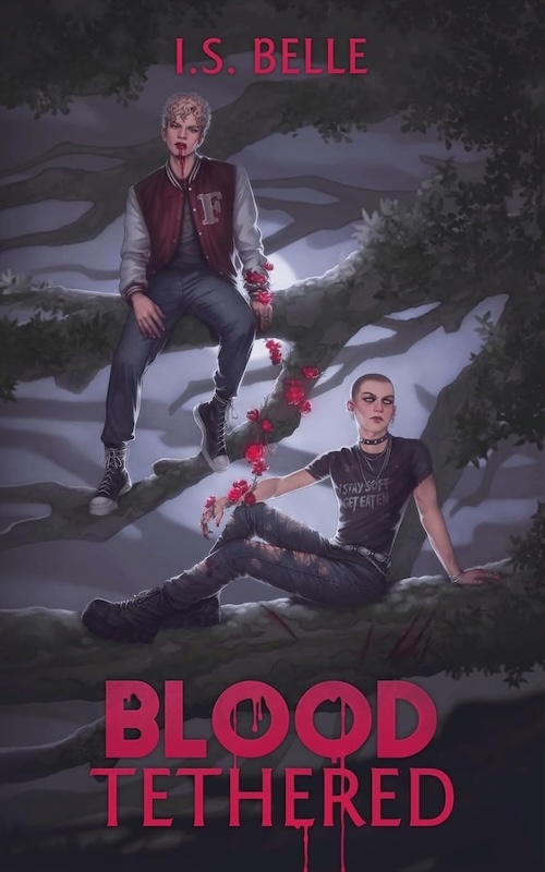 Book cover for Blood Tethered by I.S. Belle