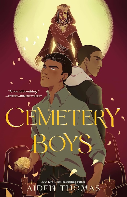 Book cover for Cemetery Boys by Aiden Thomas
