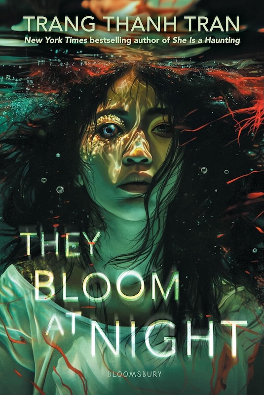 Book cover for They Bloom at Night by Trang Thanh Tran
